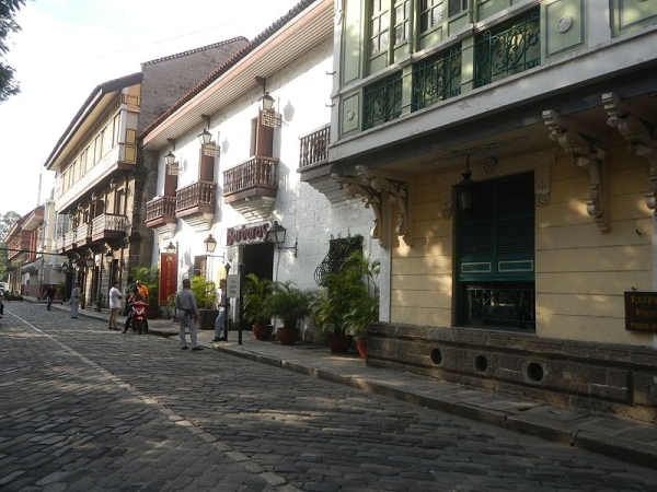 Street in the historic area